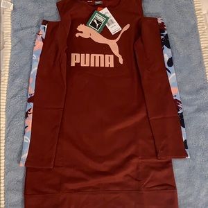 New With Tags Authentic Pumas Sweat Shirt